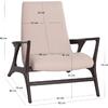 ΠΟΛΥΘΡΟΝΑ LOUNGE ARYA SM9969 ΞΥΛΟ TEAK ΣΕ ΜΑΥΡΟ-ΕΚΡΟΥ ΜΠΟΥΚΛΕ ΥΦΑΣΜΑ 92x80x86Υεκ.