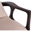 ΠΟΛΥΘΡΟΝΑ LOUNGE ARYA SM9969 ΞΥΛΟ TEAK ΣΕ ΜΑΥΡΟ-ΕΚΡΟΥ ΜΠΟΥΚΛΕ ΥΦΑΣΜΑ 92x80x86Υεκ.