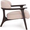 ΠΟΛΥΘΡΟΝΑ LOUNGE TRIAD SM9968 ΞΥΛΟ TEAK ΣΕ ΜΑΥΡΟ-ΕΚΡΟΥ ΥΦΑΣΜΑ 77x75,5x67Υεκ.
