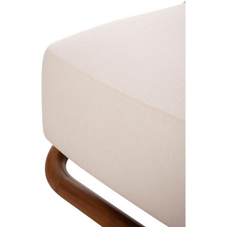 ΠΟΛΥΘΡΟΝΑ LOUNGE RAMROD SM9967 ΞΥΛΟ TEAK ΦΥΣΙΚΟ-ΕΚΡΟΥ ΜΠΟΥΚΛΕ 76x84x51-77,5Υεκ.