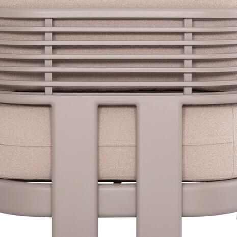 ΣΕΤ ΣΑΛΟΝΙ ΕΞ.ΧΩΡΟΥ 4ΤΜΧ AURA SM6193.04 ΣΑΜΠΑΝΙ AΛΟΥΜΙΝΙΟ & OLEFIN ΥΦΑΣΜΑ-ΠΕΤΡΑ