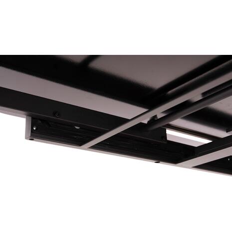 ΤΡΑΠΕΖΙ ΤΡΑΠΕΖΑΡΙΑΣ HORIZON SM18091.02 ΚΕΡΑΜΙΚΟ TOP-ΠΟΔΙΑ ΣΗΜΥΔΑ ΜΕ ΦΡΑΞΙΝΟ 180x90εκ