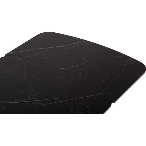 ΤΡΑΠΕΖΙ ΤΡΑΠΕΖΑΡΙΑΣ HORIZON SM18091.02 ΚΕΡΑΜΙΚΟ TOP-ΠΟΔΙΑ ΣΗΜΥΔΑ ΜΕ ΦΡΑΞΙΝΟ 180x90εκ