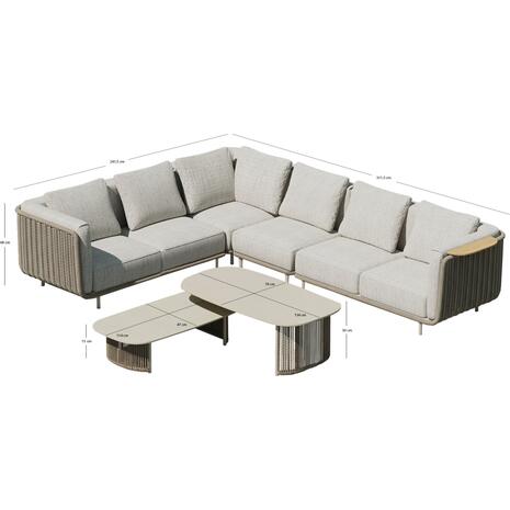 ΣΕΤ ΣΑΛΟΝΙ ΕΞ.ΧΩΡΟΥ 6TMX ΣΕΙΡΑ NEXUS SM6178 ΑΛΟΥΜΙΝΙΟ-TWIST RATTAN-ΤΕΑΚ-SINTERED STONE