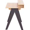 ΓΡΑΦΕΙΟ REXIN HM18290 ΜΕΛΑΜΙΝΗ ΣΕ SONAMA-ΓΚΡΙ 120x19-59x75-85,5ΥΥεκ.