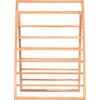 ΔΙΑΚΟΣΜΗΤΙΚΗ ΚΡΕΜΑΣΤΡΑ ΔΑΠΕΔΟΥ METIC HM18139 ΞΥΛΟ TEAK ΣΕ ΦΥΣΙΚΟ 70x70x102,5Υεκ.