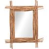 ΚΑΘΡΕΠΤΗΣ ΤΟΙΧΟΥ TWIGGER HM4442 DRIFTWOOD ΣΕ ΦΥΣΙΚΟ ΧΡΩΜΑ 80x15x100Υεκ