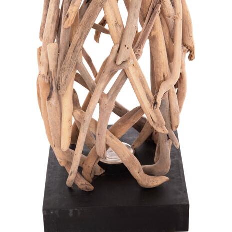 ΔΙΑΚΟΣΜΗΤΙΚΟ ΦΩΤΙΣΤΙΚΟ ΔΑΠΕΔΟΥ FLAMER HM4439 DRIFTWOOD ΣΕ ΦΥΣΙΚΟ 30x30x179Υεκ.