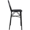 ΣΚΑΜΠΟ ΑΛΟΥΜΙΝΙΟΥ AZARIA HM5060 BAMBOO LOOK ΜΑΥΡΟ ΜΕ TEXTLINE 44x52x115Υεκ.