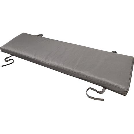 CONCRETE Μαξιλάρι Πάγκου Γκρι Ύφασμα Water Repellent (Ε6202,Μ)
