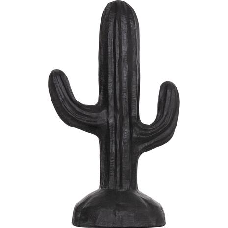 ΔΙΑΚΟΣΜΗΤΙΚΟΣ ΚΑΚΤΟΣ ΔΑΠΕΔΟΥ CACTUS HM4386.01S ΓΥΨΟΣ ΣΕ ΜΑΥΡΟ 42x30x74Υεκ.