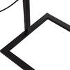 ΦΩΤΙΣΤΙΚΟ ΔΑΠΕΔΟΥ BRANS HM7532.11 ΜΕΤΑΛΛΟ ΜΑΥΡΟ--PVC ΛΕΥΚΟ ΚΑΠΕΛΟ 25x33x170Υεκ.