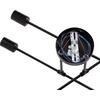 ΦΩΤΙΣΤΙΚΟ ΟΡΟΦΗΣ ΠΟΛΥΦΩΤΟ LIGHTY HM7427.11 ΜΕΤΑΛΛΟ ΣΕ ΜΑΥΡΟ 51x51x23Υεκ.