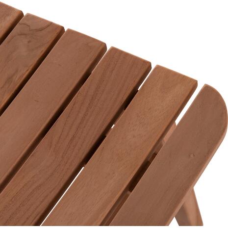 ΚΑΡΕΚΛΑ ΤΡΑΠΕΖΑΡΙΑΣ ΕΞ.ΧΩΡΟΥ ROBBIE HM18115 ΞΥΛΟ TEAK--ΦΥΣΙΚΟ 48x51x82Υεκ.
