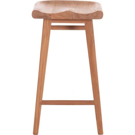 ΣΚΑΜΠΟ ΜΠΑΡ BOLMAR HM18108 ΞΥΛΟ ΤΕΑΚ ΣΕ ΦΥΣΙΚΟ 40.5x44x74Υεκ.