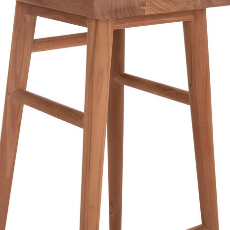 ΣΚΑΜΠΟ ΜΠΑΡ BOLMAR HM18108 ΞΥΛΟ ΤΕΑΚ ΣΕ ΦΥΣΙΚΟ 40.5x44x74Υεκ.