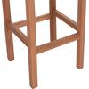 ΣΚΑΜΠΟ ΜΠΑΡ NIKOL HM18109 ΞΥΛΟ ΤΕΑΚ ΣΕ ΦΥΣΙΚΟ 40x40x77Υεκ.