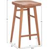ΣΚΑΜΠΟ ΜΠΑΡ BOLMAR HM18108 ΞΥΛΟ ΤΕΑΚ ΣΕ ΦΥΣΙΚΟ 40.5x44x74Υεκ.