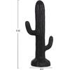 ΔΙΑΚΟΣΜΗΤΙΚΟΣ ΚΑΚΤΟΣ ΔΑΠΕΔΟΥ CACTUS HM4386.01L ΓΥΨΟΣ ΣΕ ΜΑΥΡΟ 63x37x150Υεκ.