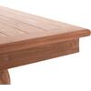 ΤΡΑΠΕΖΙ ΤΡΑΠΕΖΑΡΙΑΣ WONDER HM18116 ΞΥΛΟ TEAK--ΦΥΣΙΚΟ 180x91x75Υεκ.