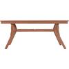 ΤΡΑΠΕΖΙ ΤΡΑΠΕΖΑΡΙΑΣ WONDER HM18116 ΞΥΛΟ TEAK--ΦΥΣΙΚΟ 180x91x75Υεκ.
