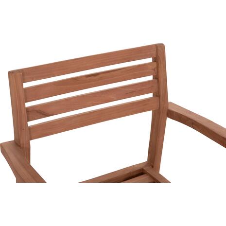 ΠΟΛΥΘΡΟΝΑ ΕΞΩΤ.ΧΩΡΟΥ ERMIONI HM18129 ΞΥΛΟ TEAK--ΦΥΣΙΚΟ ΧΡΩΜΑ 60x59x84Υεκ. (σετ 2 τεμαχίων)