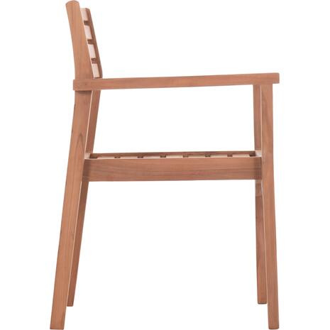 ΠΟΛΥΘΡΟΝΑ ΕΞΩΤ.ΧΩΡΟΥ ERMIONI HM18129 ΞΥΛΟ TEAK--ΦΥΣΙΚΟ ΧΡΩΜΑ 60x59x84Υεκ. (σετ 2 τεμαχίων)