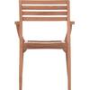 ΠΟΛΥΘΡΟΝΑ ΕΞΩΤ.ΧΩΡΟΥ ERMIONI HM18129 ΞΥΛΟ TEAK--ΦΥΣΙΚΟ ΧΡΩΜΑ 60x59x84Υεκ. (σετ 2 τεμαχίων)