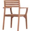 ΠΟΛΥΘΡΟΝΑ ΕΞΩΤ.ΧΩΡΟΥ ERMIONI HM18129 ΞΥΛΟ TEAK--ΦΥΣΙΚΟ ΧΡΩΜΑ 60x59x84Υεκ. (σετ 2 τεμαχίων)