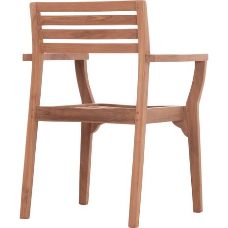 ΠΟΛΥΘΡΟΝΑ ΕΞΩΤ.ΧΩΡΟΥ ERMIONI HM18129 ΞΥΛΟ TEAK--ΦΥΣΙΚΟ ΧΡΩΜΑ 60x59x84Υεκ. (σετ 2 τεμαχίων)