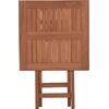 ΤΡΑΠΕΖΙ ΣΚΗΝΟΘΕΤΗ ΤΕΤΡΑΓΩΝΟ ERIS HM18118 ΞΥΛΟ TEAK--ΦΥΣΙΚΟ 60x60x75Υεκ.