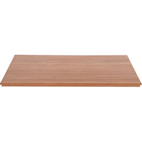 ΕΠΙΦΑΝΕΙΑ ΤΡΑΠΕΖΙΟΥ ΟΡΘΟΓΩΝΙΑ HM18138 ΞΥΛΟ TEAK--ΦΥΣΙΚΟ 120x80x4(πάχος)εκ.