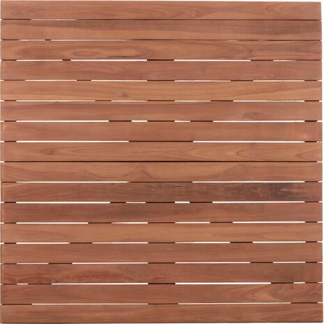 ΕΠΙΦΑΝΕΙΑ ΤΡΑΠΕΖΙΟΥ ΤΕΤΡΑΓΩΝΗ HM18137 ΞΥΛΟ TEAK--ΦΥΣΙΚΟ 80x80x4(πάχος)εκ.