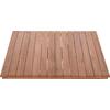 ΕΠΙΦΑΝΕΙΑ ΤΡΑΠΕΖΙΟΥ ΤΕΤΡΑΓΩΝΗ HM18136 ΞΥΛΟ TEAK--ΦΥΣΙΚΟ 70x70x4(πάχος)εκ.
