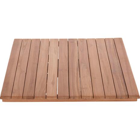 ΕΠΙΦΑΝΕΙΑ ΤΡΑΠΕΖΙΟΥ ΤΕΤΡΑΓΩΝΗ HM18135 ΞΥΛΟ TEAK--ΦΥΣΙΚΟ 60x60x4(πάχος)εκ.