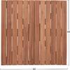 ΕΠΙΦΑΝΕΙΑ ΤΡΑΠΕΖΙΟΥ ΤΕΤΡΑΓΩΝΗ HM18135 ΞΥΛΟ TEAK--ΦΥΣΙΚΟ 60x60x4(πάχος)εκ.