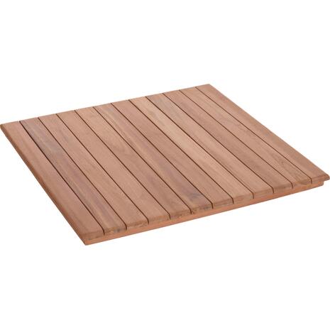 ΕΠΙΦΑΝΕΙΑ ΤΡΑΠΕΖΙΟΥ ΤΕΤΡΑΓΩΝΗ HM18135 ΞΥΛΟ TEAK--ΦΥΣΙΚΟ 60x60x4(πάχος)εκ.
