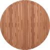ΕΠΙΦΑΝΕΙΑ ΤΡΑΠΕΖΙΟΥ ΣΤΡΟΓΓΥΛΗ HM18134 ΞΥΛΟ TEAK--ΦΥΣΙΚΟ Φ80x4(πάχος)εκ.