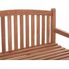 ΠΑΓΚΑΚΙ ΚΗΠΟΥ 3ΘΕΣΙΟ ELENA HM18125 ΞΥΛΟ TEAK--ΦΥΣΙΚΟ 150x61x95Υεκ.