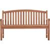 ΠΑΓΚΑΚΙ ΚΗΠΟΥ 3ΘΕΣΙΟ ELENA HM18125 ΞΥΛΟ TEAK--ΦΥΣΙΚΟ 150x61x95Υεκ.