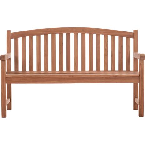 ΠΑΓΚΑΚΙ ΚΗΠΟΥ 3ΘΕΣΙΟ ELENA HM18125 ΞΥΛΟ TEAK--ΦΥΣΙΚΟ 150x61x95Υεκ.