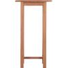 ΤΡΑΠΕΖΙ/ΣΤΑΝΤ ΜΠΑΡ ΣΤΡΟΓΓΥΛΟ PRESSCOT HM18114 ΞΥΛΟ TEAK--ΦΥΣΙΚΟ Φ60x105Υεκ.