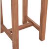 ΤΡΑΠΕΖΙ/ΣΤΑΝΤ ΜΠΑΡ ΣΤΡΟΓΓΥΛΟ PRESSCOT HM18114 ΞΥΛΟ TEAK--ΦΥΣΙΚΟ Φ60x105Υεκ.