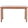 ΤΡΑΠΕΖΙ ΟΡΘΟΓΩΝΙΟ PRESSCOT HM18123 ΞΥΛΟ TEAK--ΦΥΣΙΚΟ 140x80x76Υεκ.