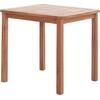ΤΡΑΠΕΖΙ ΤΕΤΡΑΓΩΝΟ PRESSCOT HM18122 ΞΥΛΟ TEAK--ΦΥΣΙΚΟ 80x80x76Υεκ.