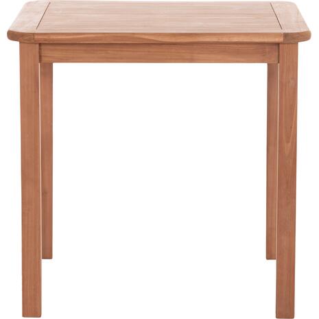 ΤΡΑΠΕΖΙ ΤΕΤΡΑΓΩΝΟ PRESSCOT HM18122 ΞΥΛΟ TEAK--ΦΥΣΙΚΟ 80x80x76Υεκ.