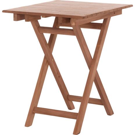 ΤΡΑΠΕΖΙ ΣΚΗΝΟΘΕΤΗ ΤΕΤΡΑΓΩΝΟ HEIDEL HM18121 ΞΥΛΟ TEAK--ΦΥΣΙΚΟ 60x60x75Υεκ.