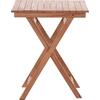 ΤΡΑΠΕΖΙ ΣΚΗΝΟΘΕΤΗ ΤΕΤΡΑΓΩΝΟ HEIDEL HM18121 ΞΥΛΟ TEAK--ΦΥΣΙΚΟ 60x60x75Υεκ.
