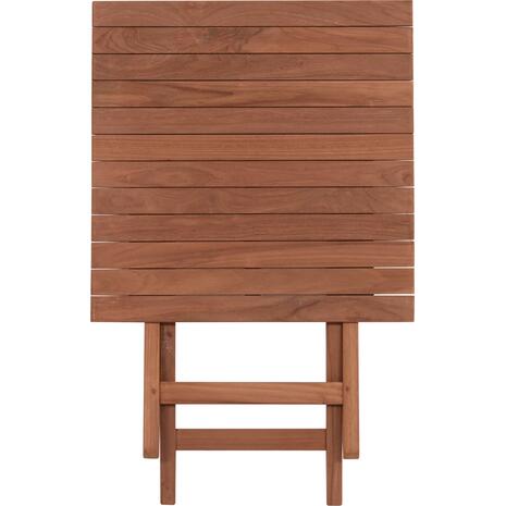 ΤΡΑΠΕΖΙ ΣΚΗΝΟΘΕΤΗ ΤΕΤΡΑΓΩΝΟ HEIDEL HM18121 ΞΥΛΟ TEAK--ΦΥΣΙΚΟ 60x60x75Υεκ.