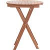 ΤΡΑΠΕΖΙ ΣΚΗΝΟΘΕΤΗ ΣΤΡΟΓΓΥΛΟ HEIDEL HM18120 ΞΥΛΟ TEAK--ΦΥΣΙΚΟ Φ60x75Υεκ.